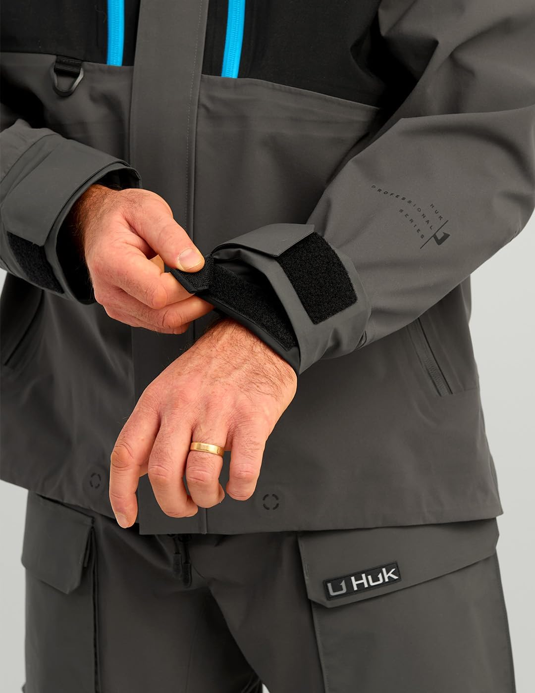 HUK mens Pro Series Jacket, Waterproof Fishing Jacket, Breathable Performance Outerwear - Image 12