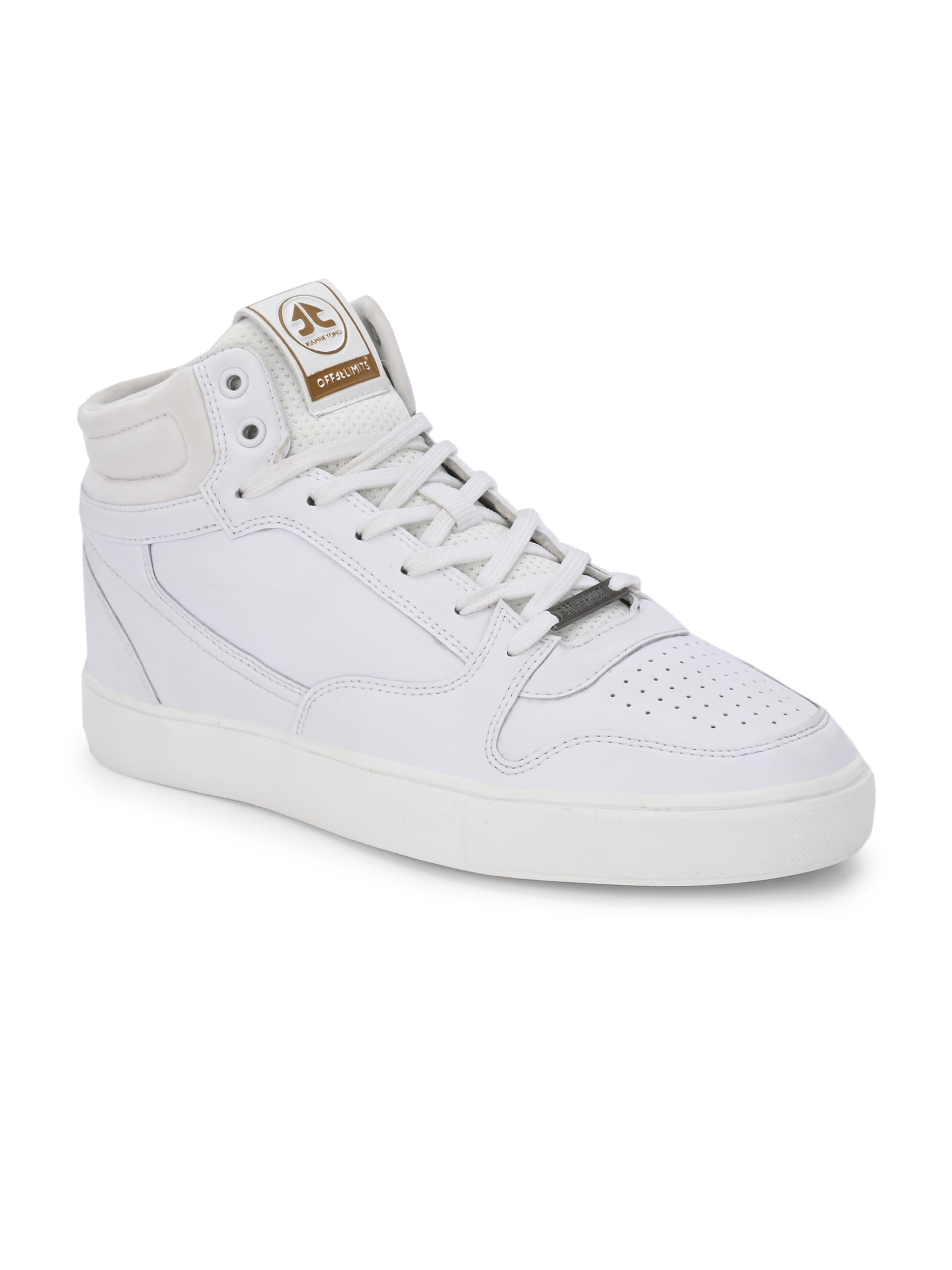 OFF LIMITS Men Scoot Mid Top Casual Sneakers, Off White, 8 UK (B0D964NTCY) Amazon Price History, Amazon Price Tracker
