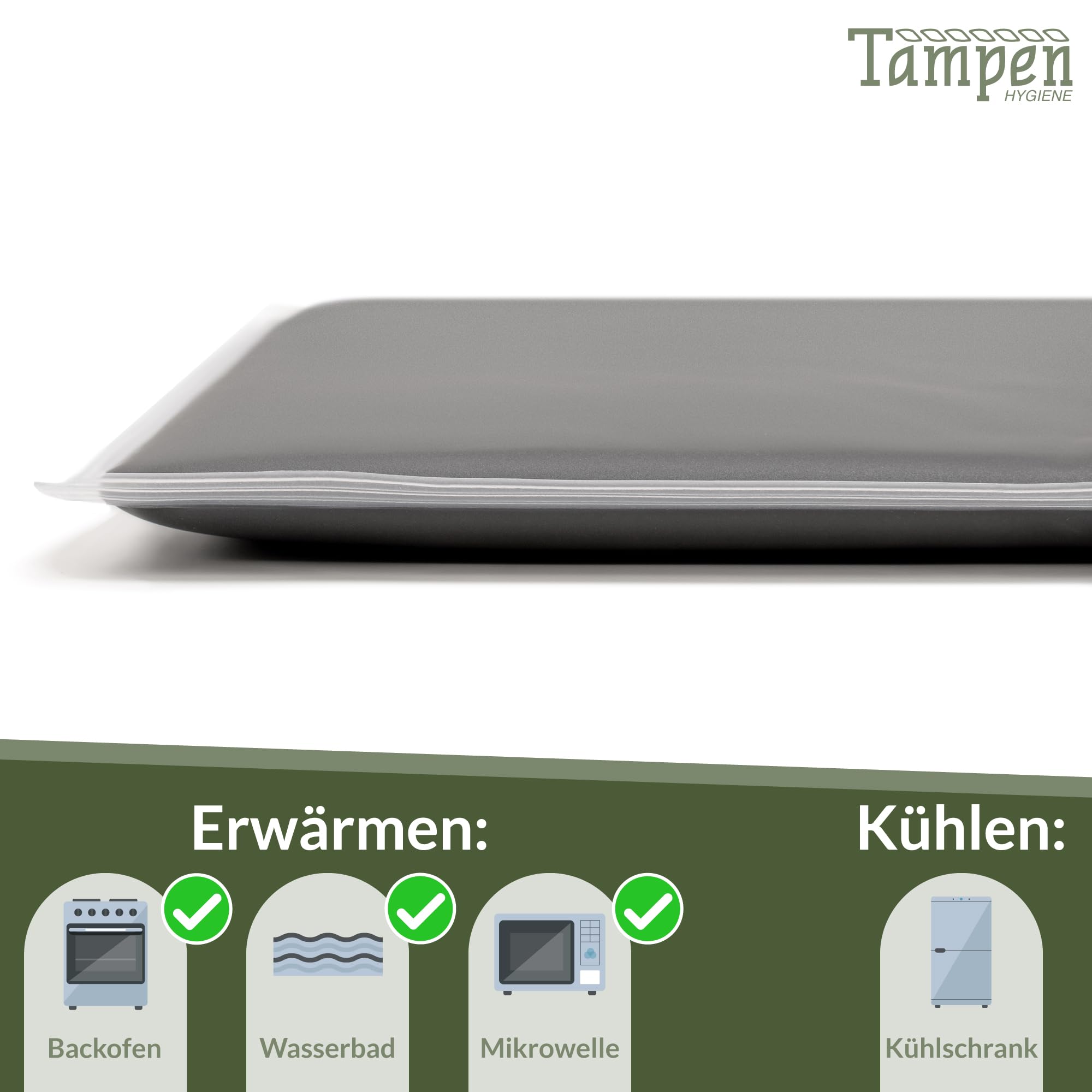 Tampen Moorkissen für Mikrowelle · großes Rückenkissen · aus regenerativem Abbau · therapeutische Wärme & Kälte · Moor Wärmekissen für Nacken, Rückenschmerzen, Bauchschmerzen & Verspannungen