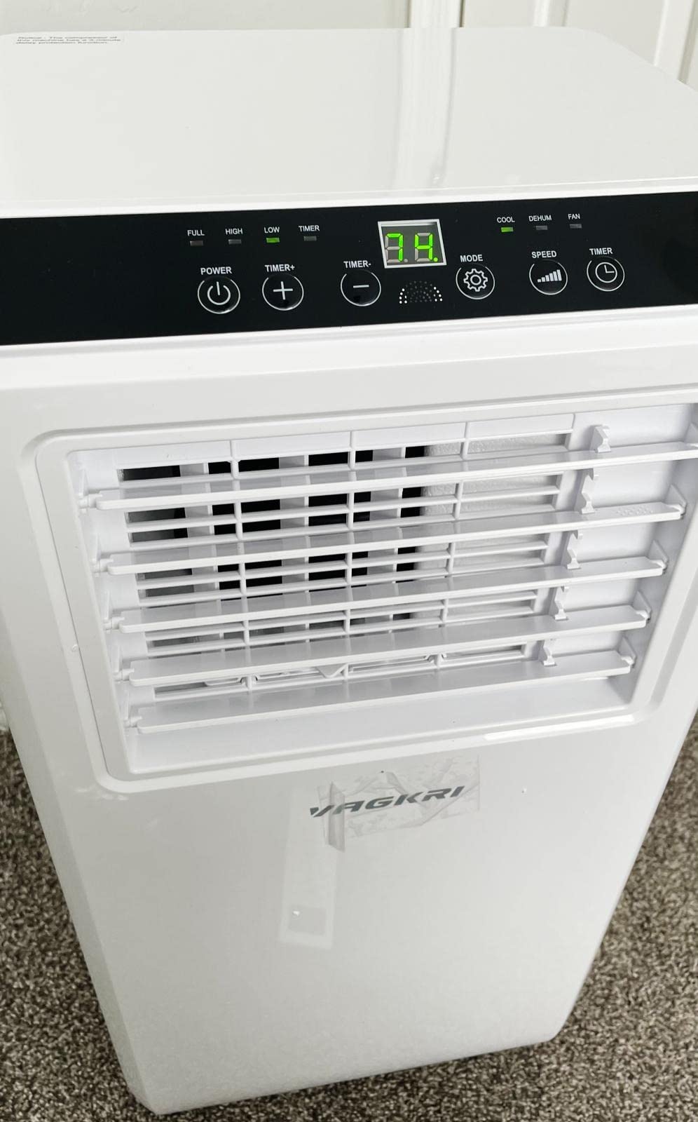 13/mo Finance VAGKRI Portable Air Conditioners 8000 BTU 3in1 AC
