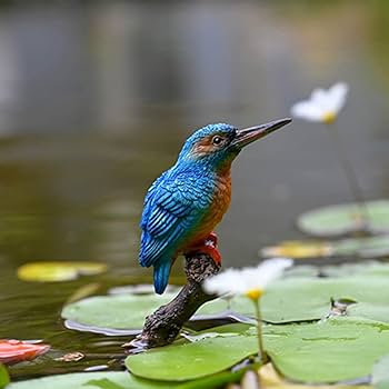 トリ　鳥　カワセミ　木彫　オブジェ　置物　インテリア　工芸品　美術品　A1430 楽天市場】カワセミ オブジェ 手作り 木彫り バード 癒し 小鳥