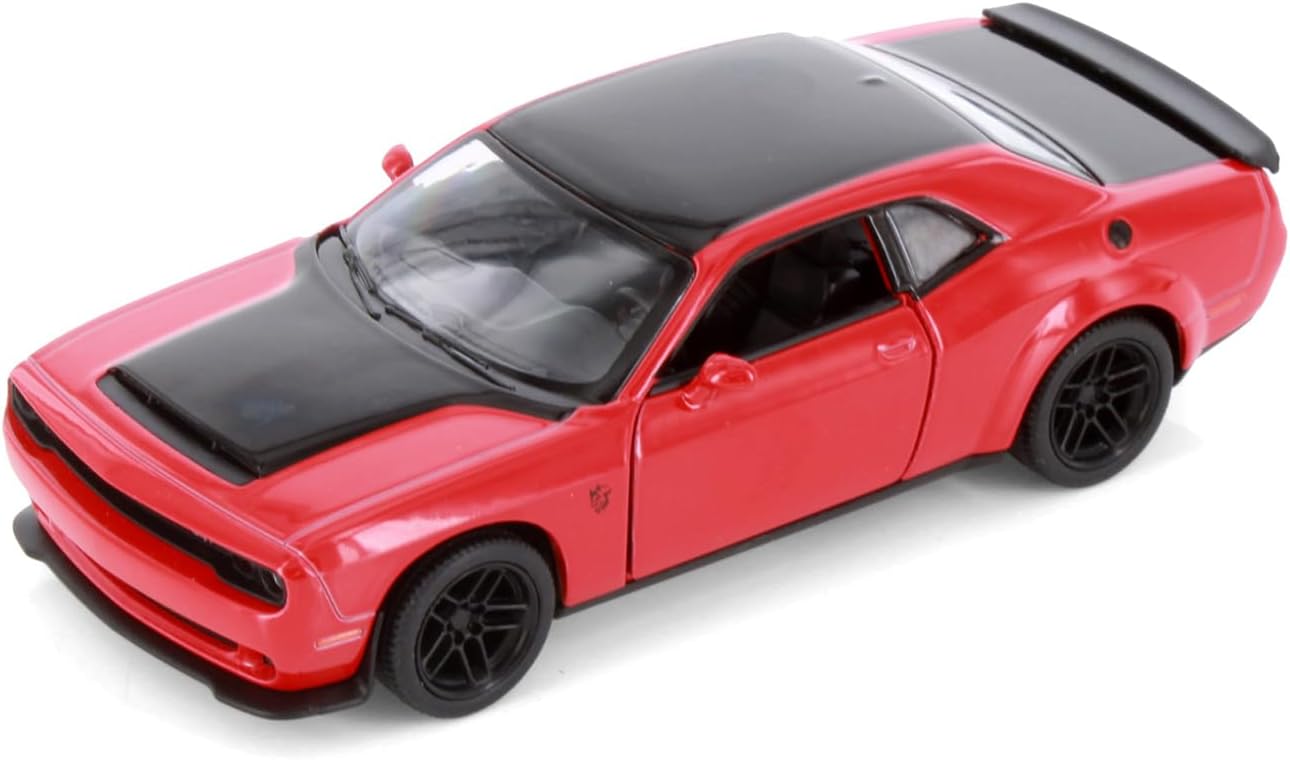 2023 Challenger SRT Demon 170 Muscle Car, Red - 5461D - 1/40 Scale Diecast Model Car