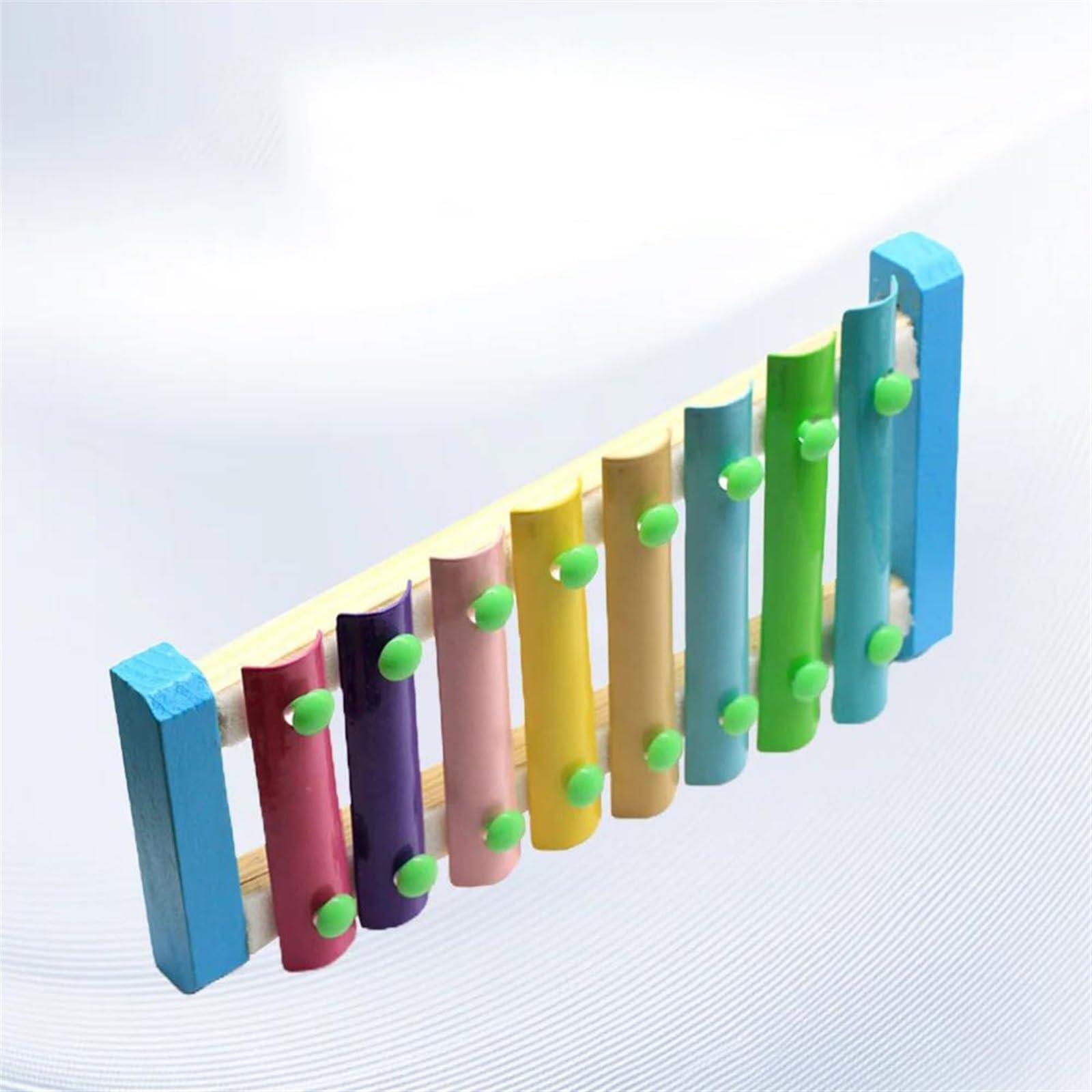 Xilófono Musical Xilófono De Madera De 8 Notas Con 2 Mazos De Madera Teclas Coloridas Pequeño Instrumento De Xilófono Perfecto Para Principiantes