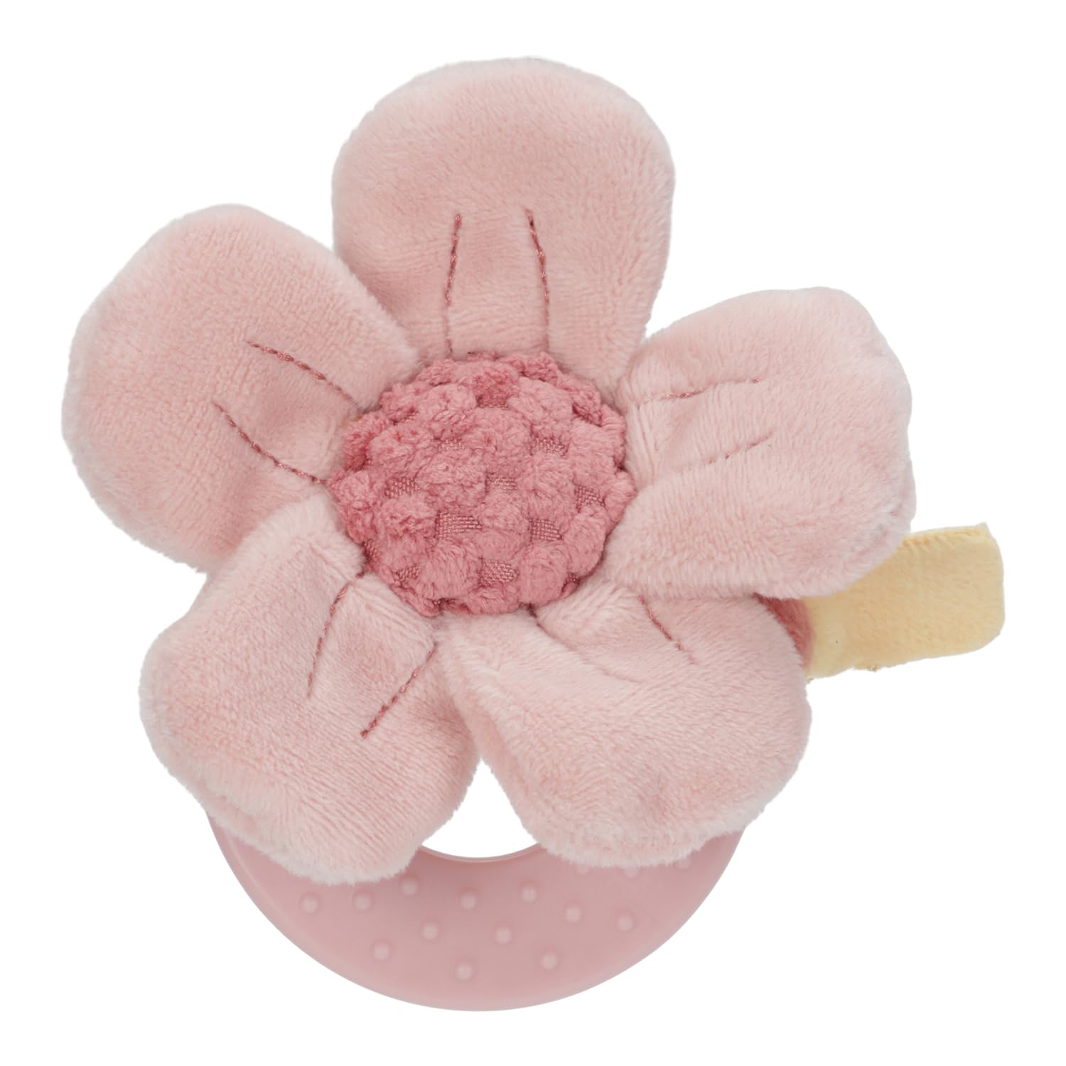 Little Dutch - Set de regalo para bebé de 3 piezas (paño de peluche, mordedor, peluche) ideal para el nacimiento, forma de ciervo, color rosa - Fairy Garden