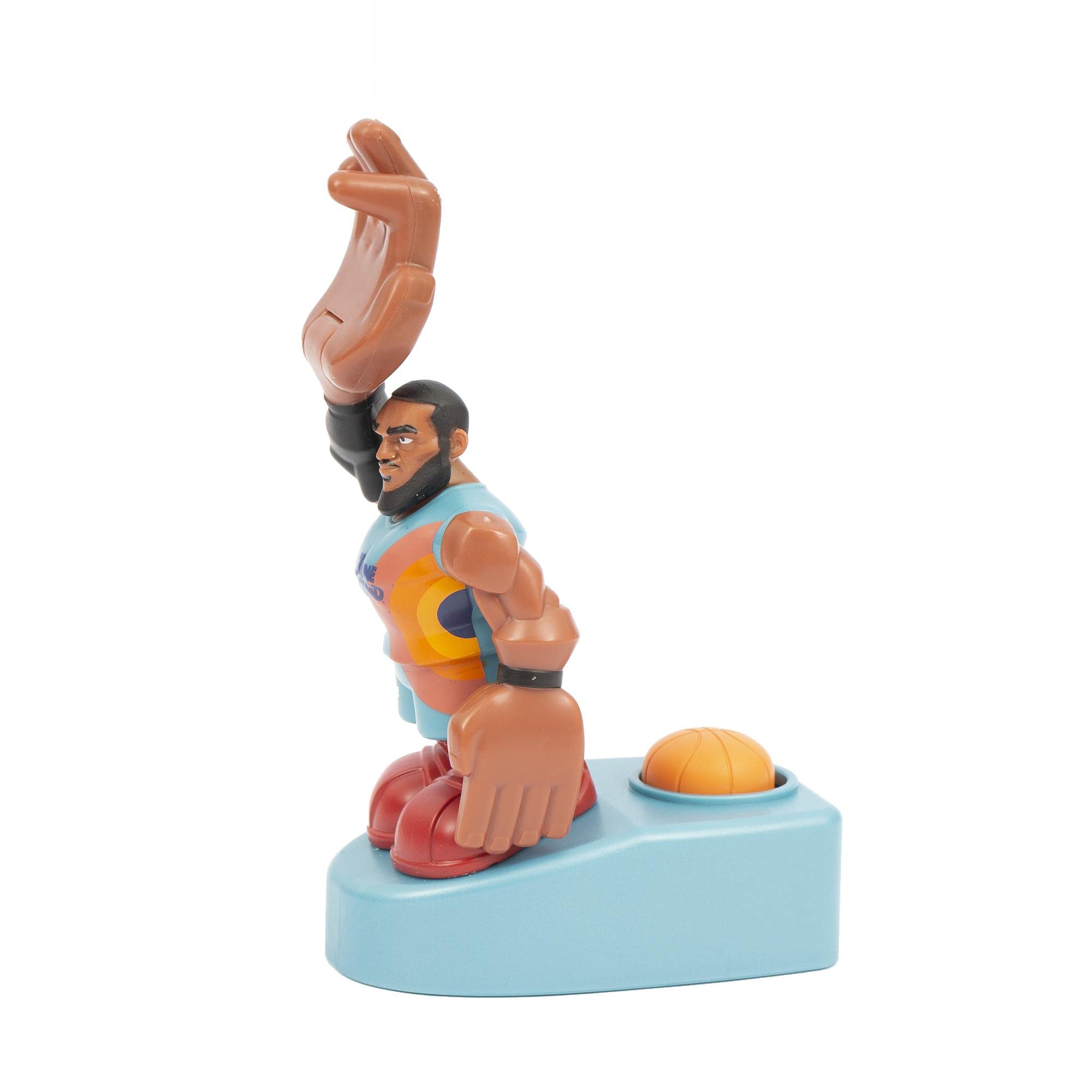 Space Jam New Legends Lebron Playset con 1 Mini Personaje para Reproducir los tiros de Lebron del fim Space Jam para niños a Partir de 4 años, Juguetes Preziosi PCE04010