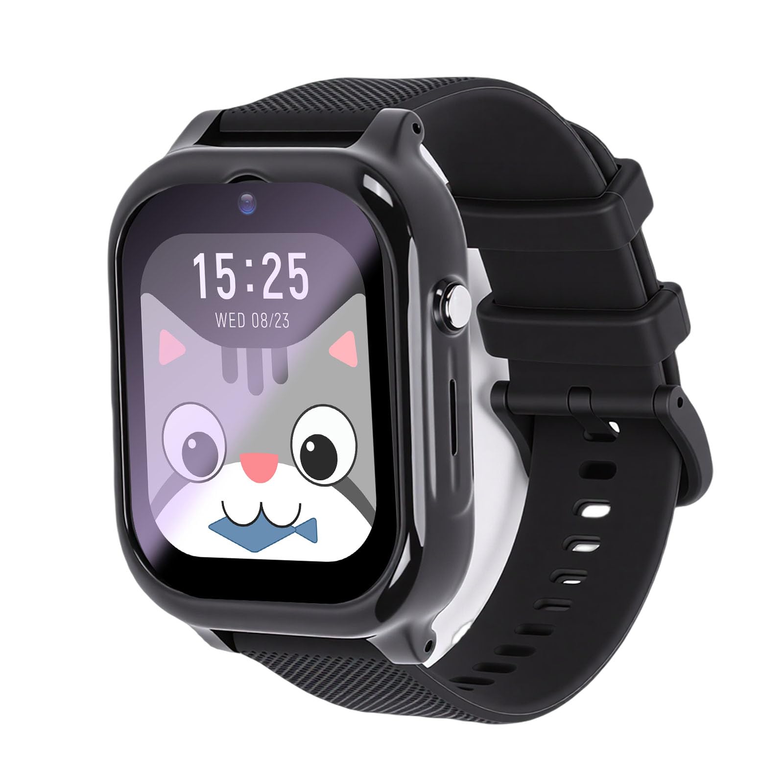 Smart Watch per Bambini, Videochiamata Vocale Bidirezionale Smartwatch con Telecamera di Localizzazione 4G LTE SOS LBS IP67 Giocattoli Educativi Impermeabili Regali di Comp