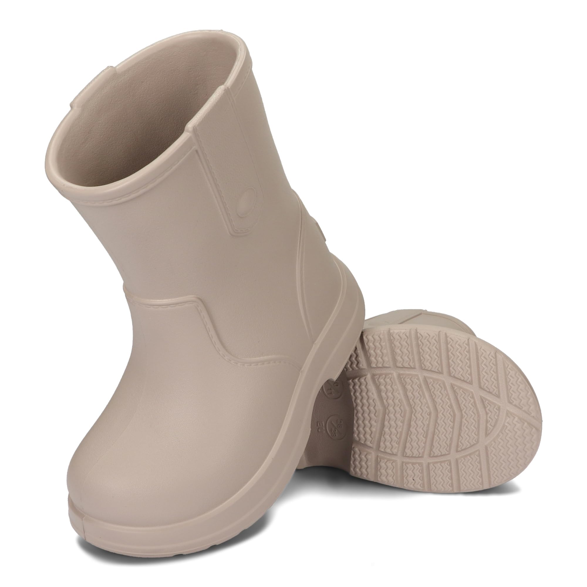 Kinder Gummistiefel aus EVA leicht, wasserdicht & rutschfest, mit Einlegesohle, 22/23–34/35