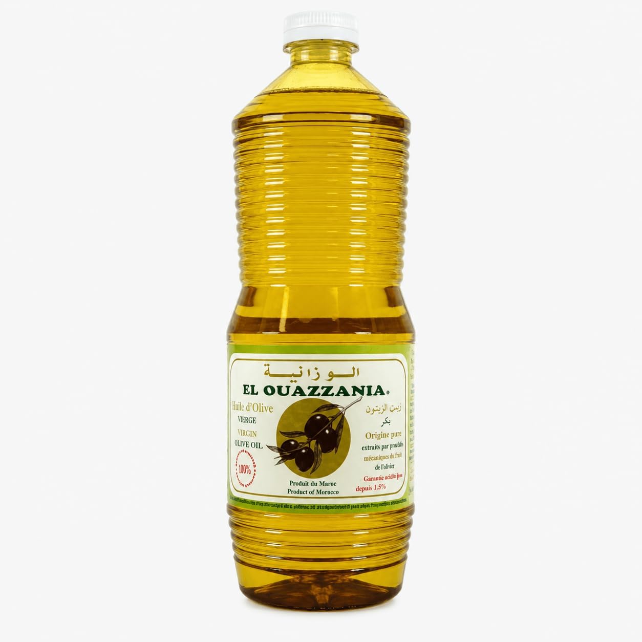 EL OUAZZANIA Moroccan Extra Virgin Olive Oil 1L ุงููุฒุงููุฉ ุฒูุช ุฒูุชูู