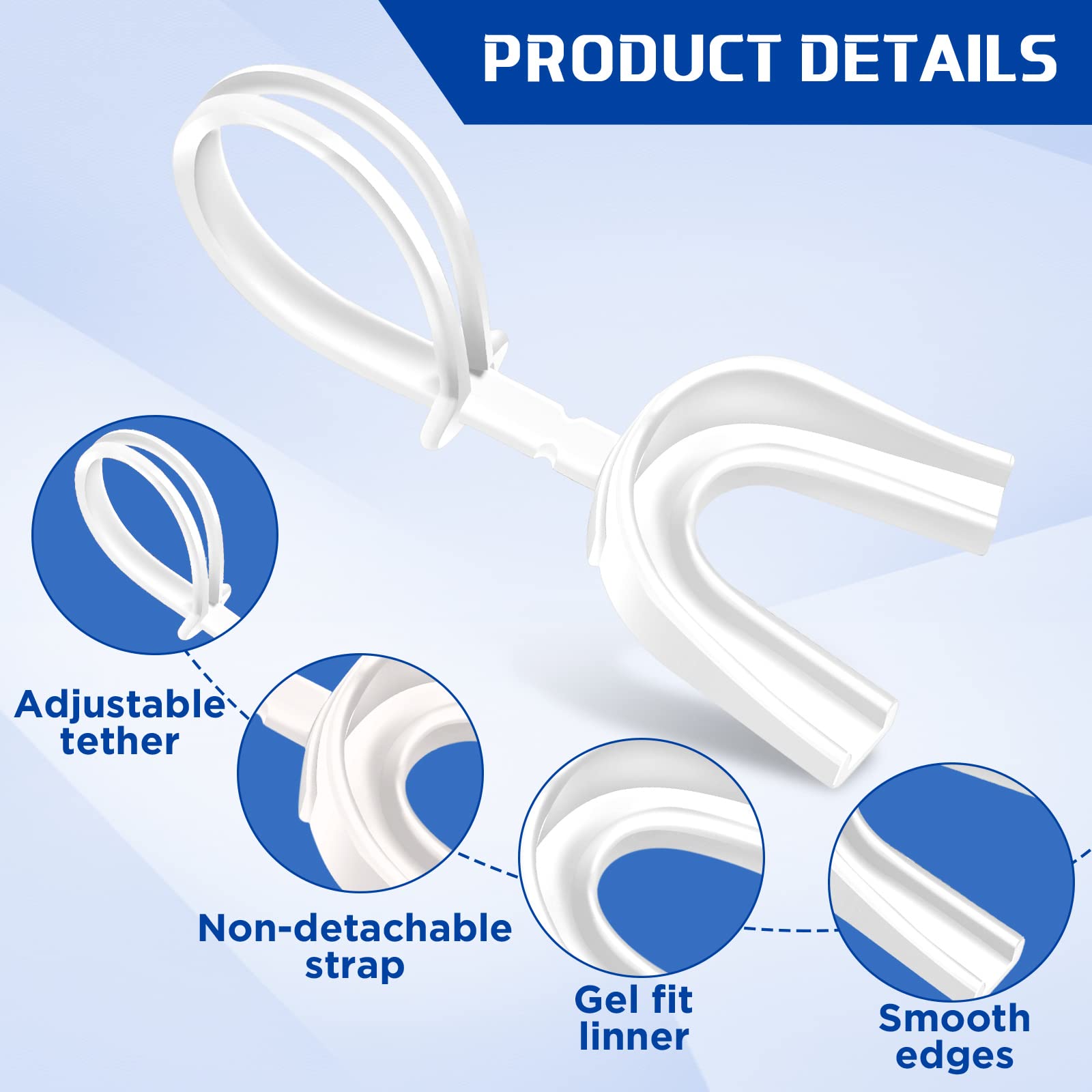 Kanayu 30 protectores bucales con correas para evitar hervir, protectores bucales deportivos suaves con correa, protector bucal para adultos, jóvenes, boxeo, baloncesto, hockey, lacrosse, lucha, rugby