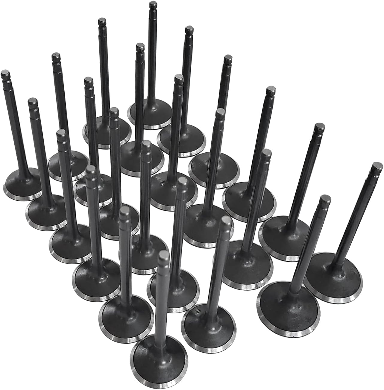 12Pcs Intake & 12Pcs Exhaust Valves Compatible with for Nissan Xterra Frontier Equator Pathfinder 4.0L 2004-2011,Replace 13201-4W001, 13202-8J10A