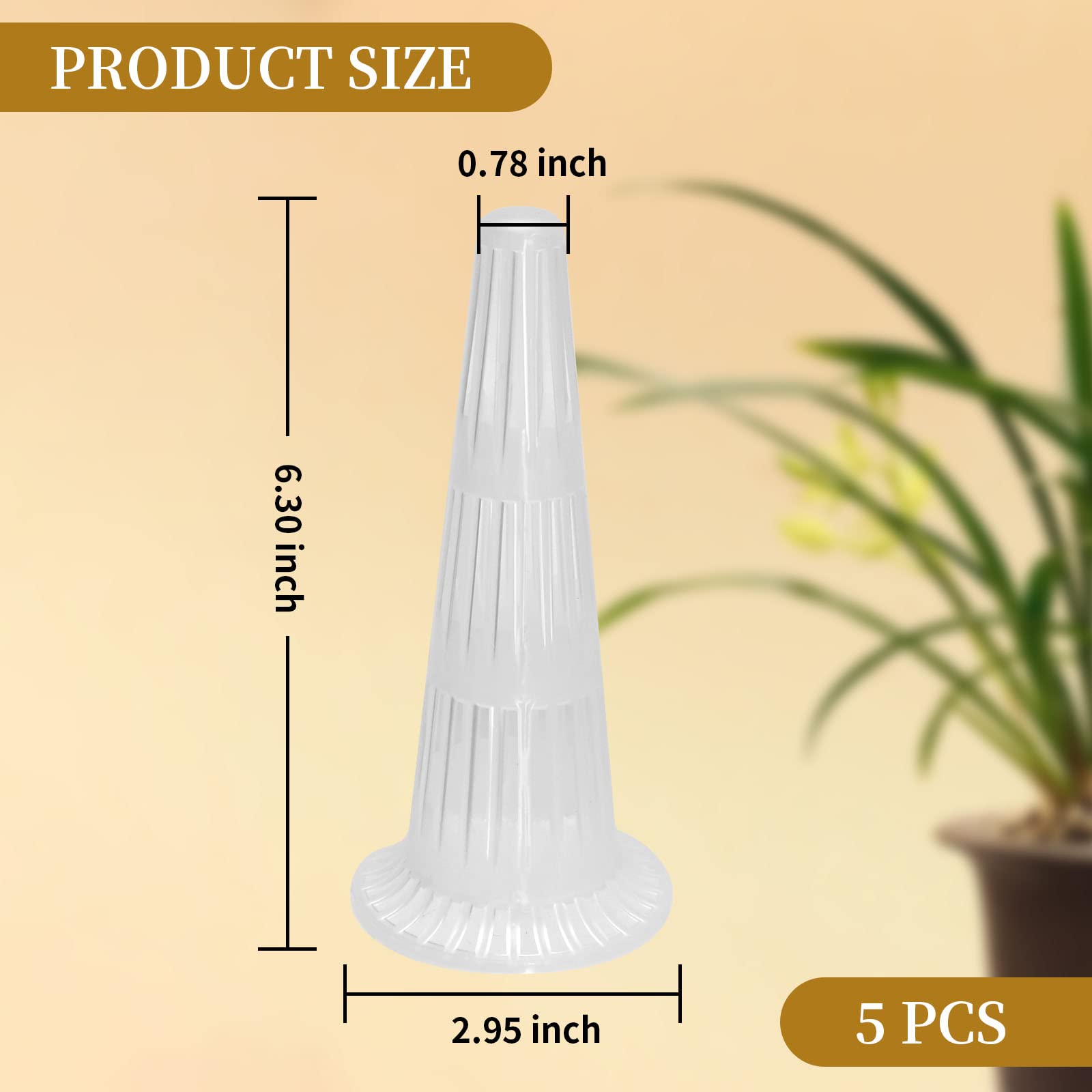 Amazon.co.jp: EATAKWARD プラスチック 植木鉢 穴 メッシュパッド 円錐