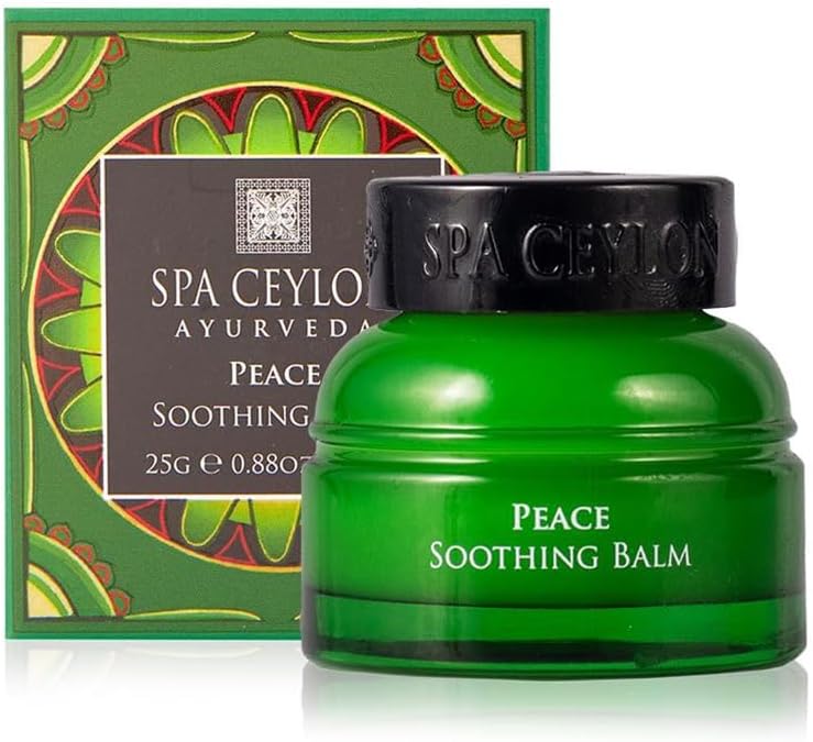 SPA CEYLON PEACE Soothing Balm | Instant Cooling Relief | Natural & Silicone-Free | Paraben-Free | Suitable for all skin types
