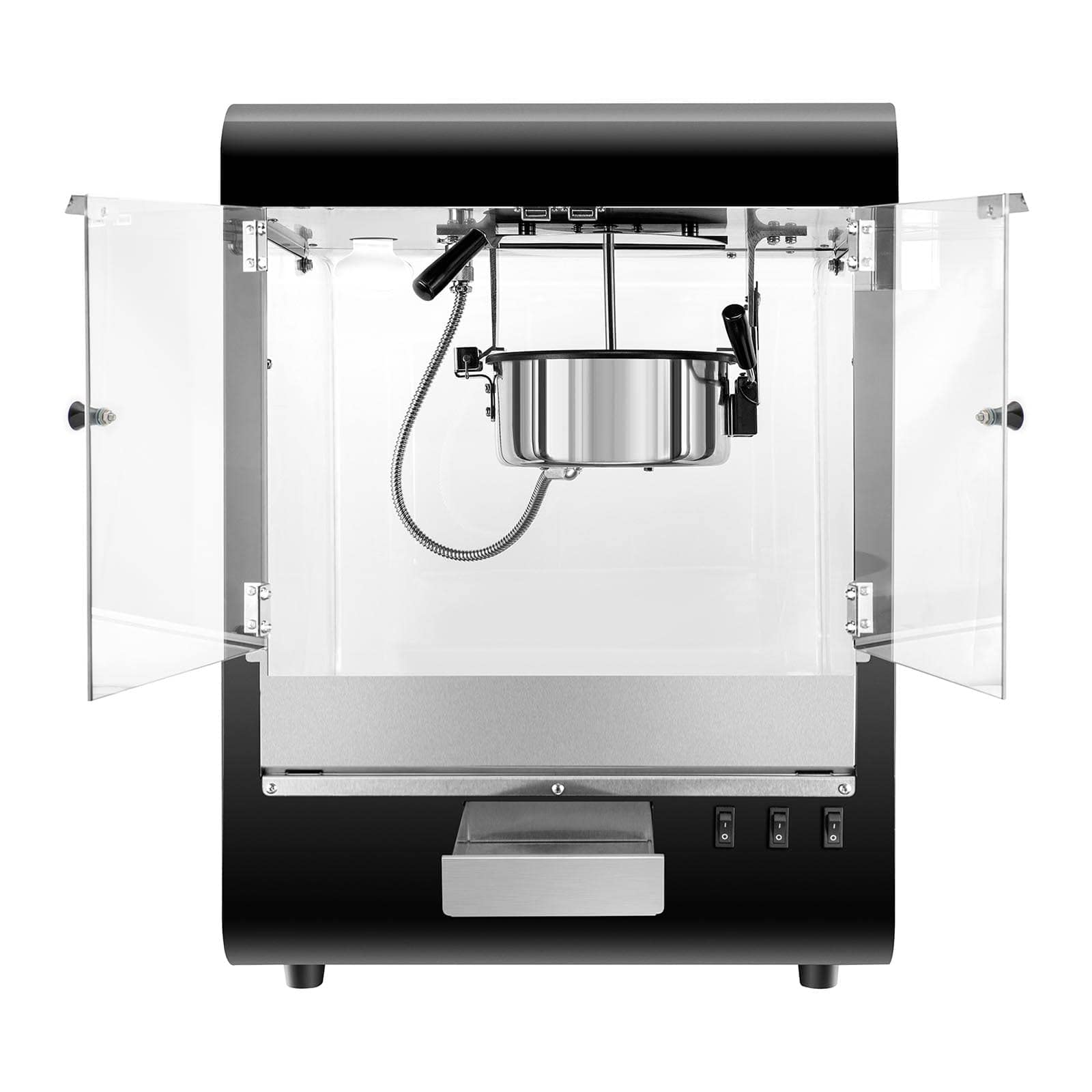 Royal Catering Máquina para palomitas de maíz (1300W, 4 kg/h, 1,5 L)