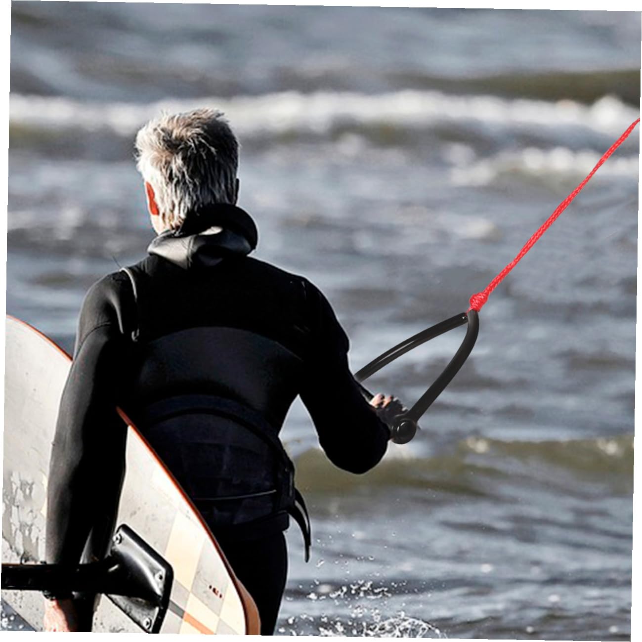 WOONEKY Cuerda de Wakeboard Resistente Rayos UV para Esquí Acuático Material PP, Cuerda Portátil Multifuncional para Deportes Acuáticos y Tubing