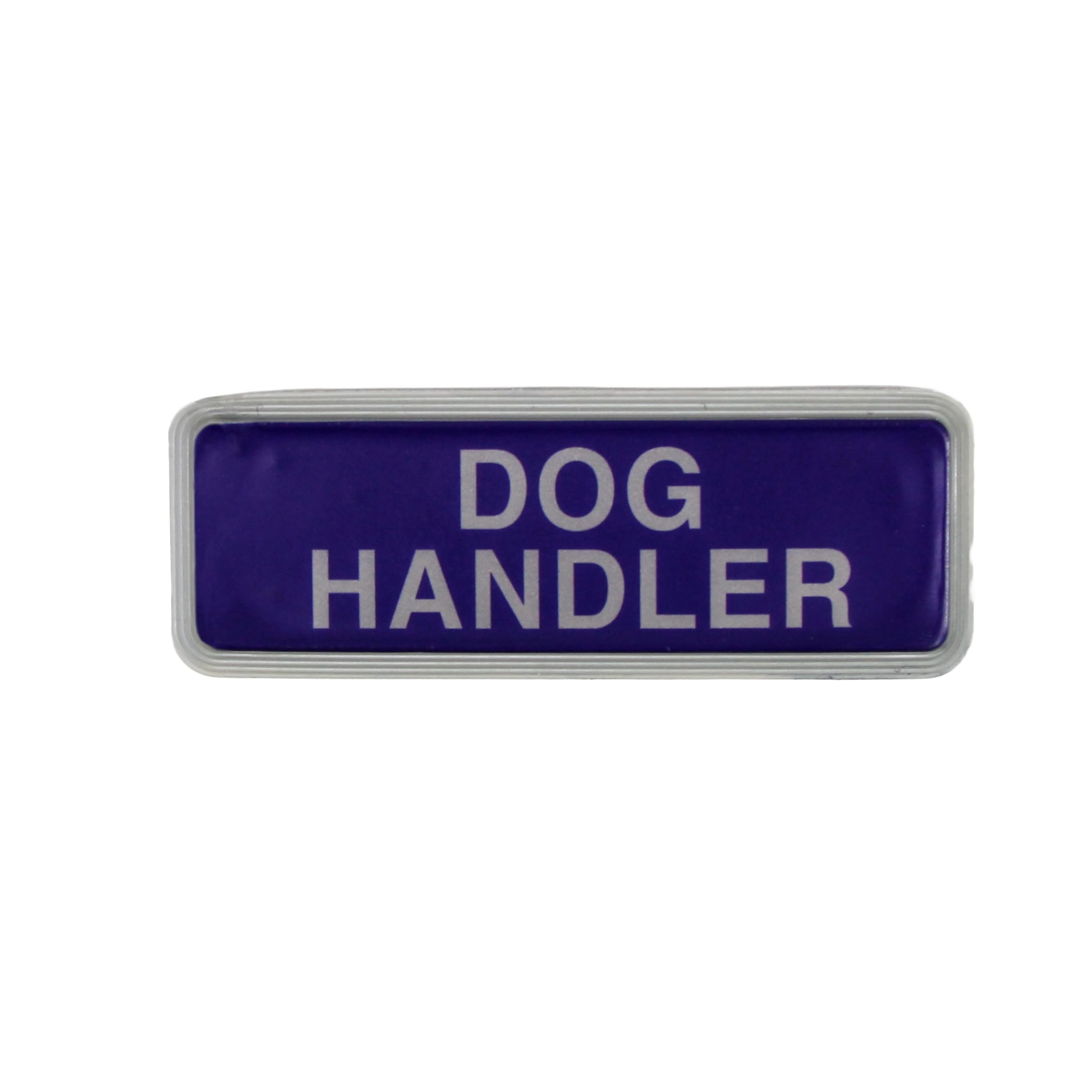 L-MAX Reflective Dog Handler Badge with Hook and Loop (Hook Patch Only) (Blue, Small)