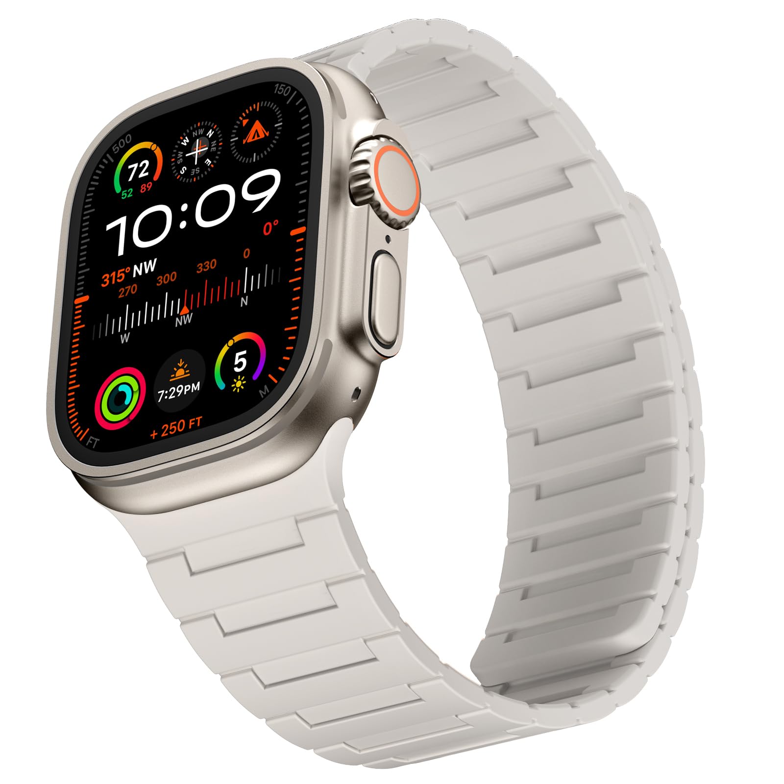 Suphart Strong Magnetic Strap Compatible with Apple Watch Strap 49mm 46mm 45mm 44mm 42mm 41mm 40mm 38mm