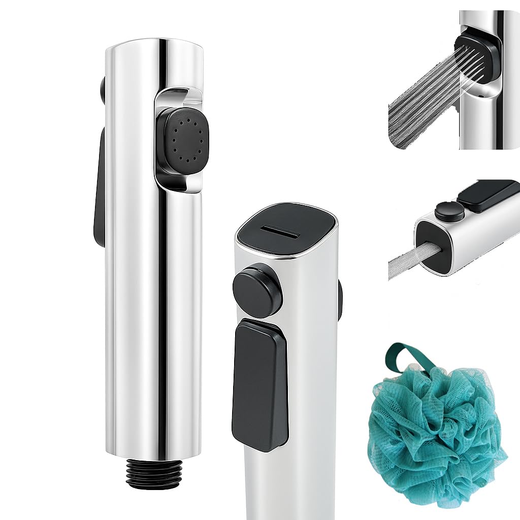 Exello - Water Saving Health Faucet for Toilet | Jet Spray | 2 Flow Modes | Chrome Finish | Without Hose