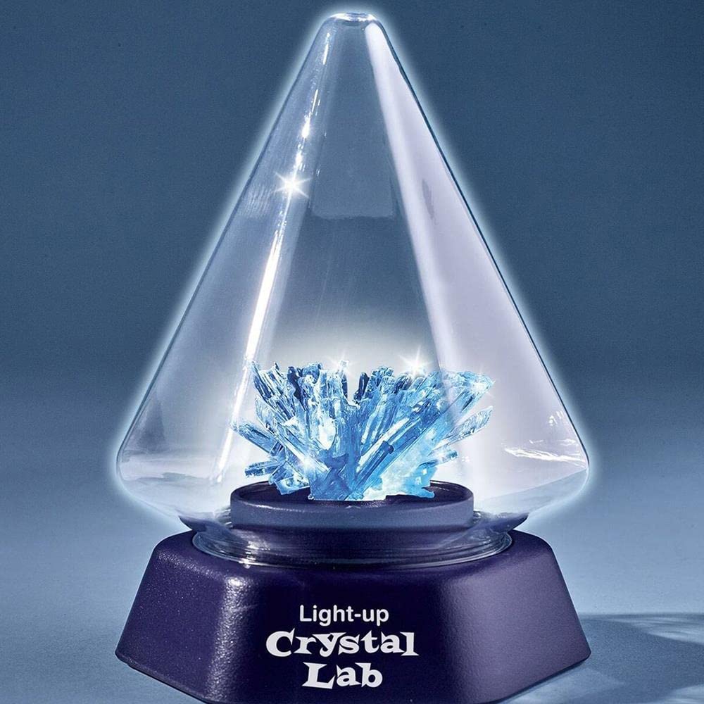 Brainstorm TOYS Laboratorio de Cristal Iluminado: Kit de Cultivo de Cristales