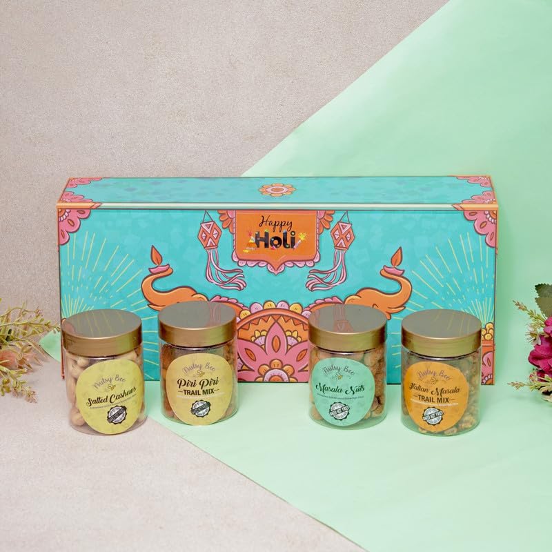 Image of VELVET FINE CHOCOLATES Festive Flavors Box| Holi Gift Hamper | Festival Gifting | Holi Gifts For Family & Friends | Birthday, Anniversary Gift'S | Wholesome Corporate Gifting