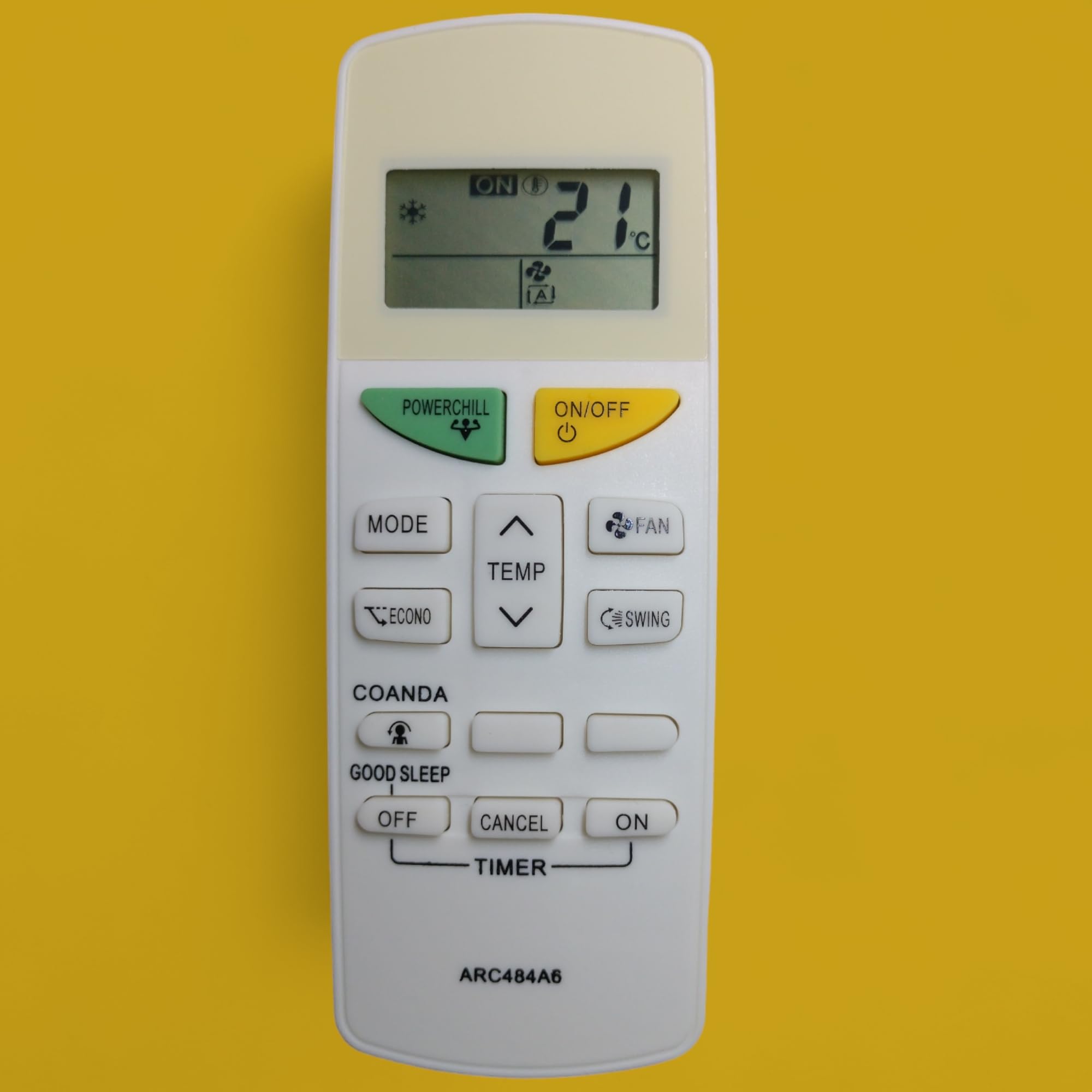 Air Conditioner Remote Compatible with/Replacement for Dalkin Ac Remote | Model -ARC484A6 | Match with Your Existing Remote Before Placing The Order | Exactly Same Will Only Work-image-42
