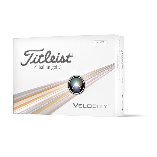 Titleist Velocity Golf Balls for Maximum Distance