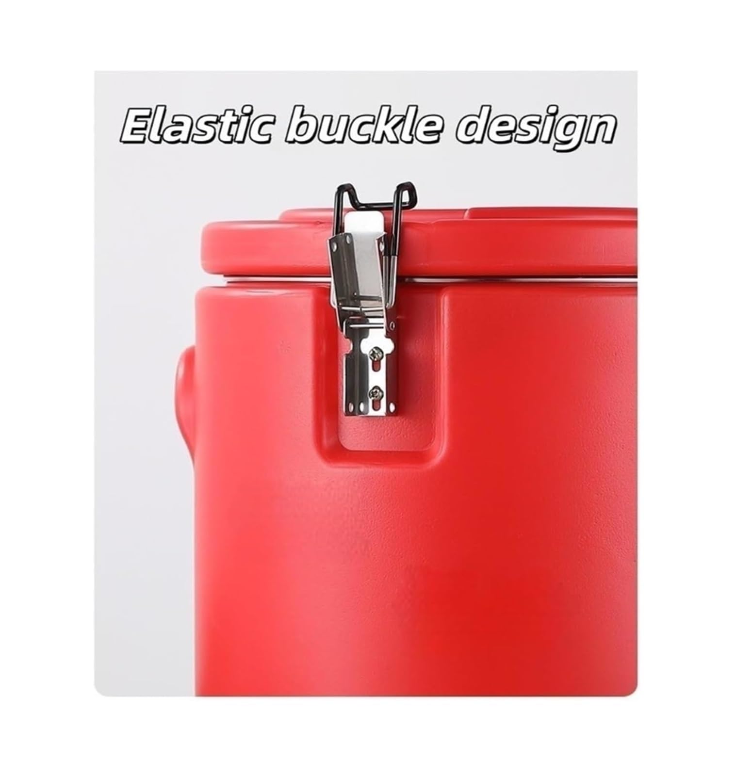 Réchauffeur de Nourriture Commercial Portable en Acier Inoxydable Seau a glacon | Seau isolé for le stockage des aliments chauds ou froids, for le camping