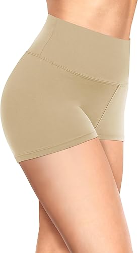 TNNZEET Biker Shorts Women - 8"/5"/3" High Waisted Tummy Control Workout Gym Spandex Booty Yoga Volleyball Shorts