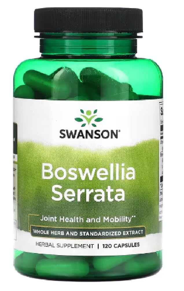 Swansons Swanson - Boswellia Serrata 400mg | Joint & Mobility Support from Herbal Resin | 120 Capsules