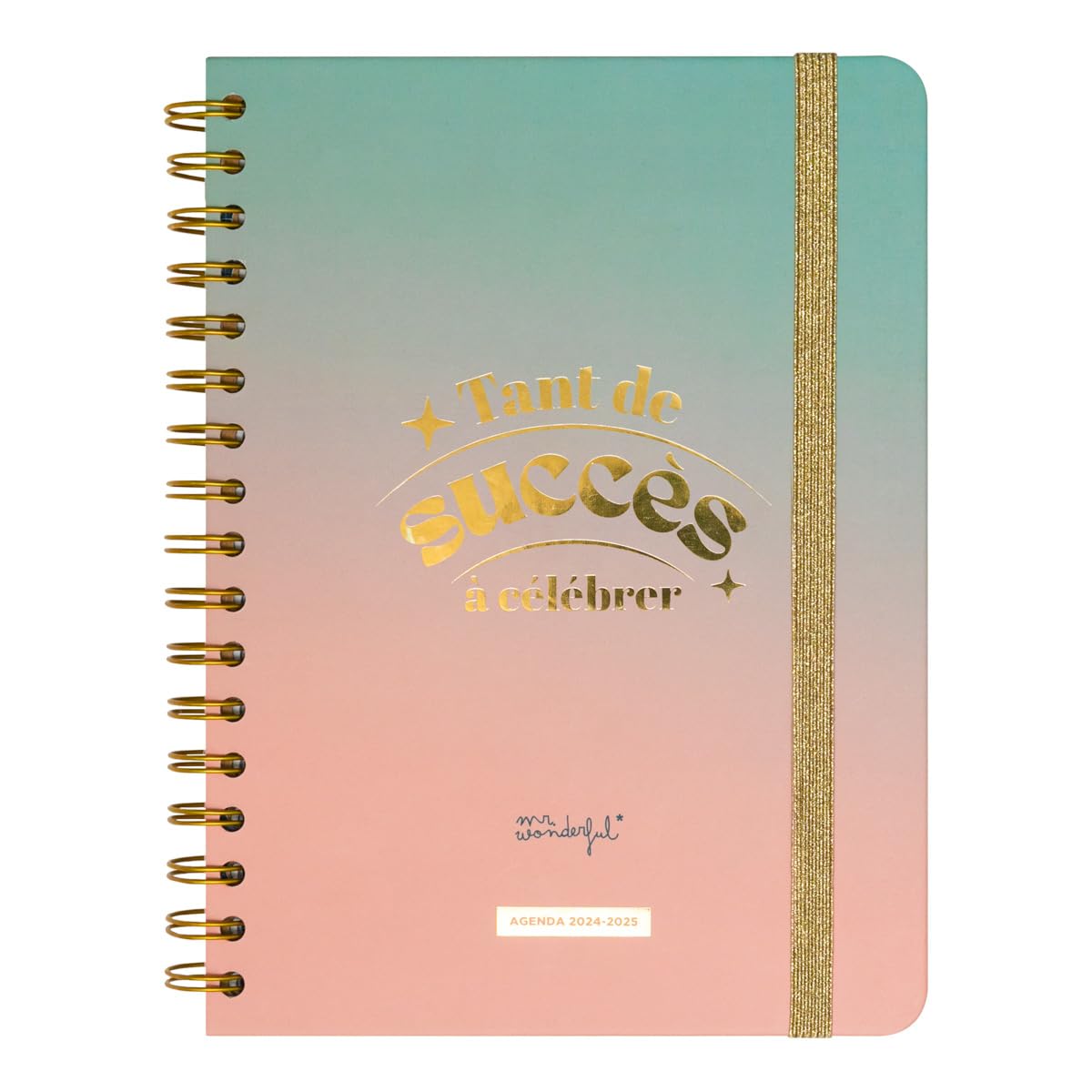 Mr.Wonderful – Agenda de Office 2024-25 Semana 18 meses – Tanto éxito para celebrar