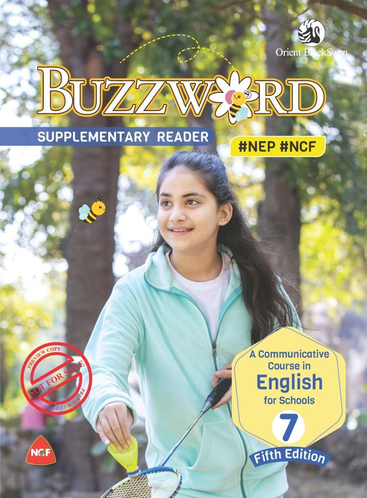 BUZZWORD SUPPLEMENTARY READER FOR CLASS 7 (A COMMUNICATIVE COURSE IN ENGLISH) REVISED FIFTH EDITION 2025 (NEP,NCF) Paperback – 28 February 2025