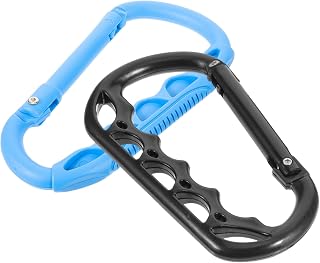 Toddmomy Ball Game 2Pcs plastic outdoor ski boots carrying buckle outdoor accessories shoe lifter skates carrying buckle buckles for ice skating boots skate hook buckle rope boots
