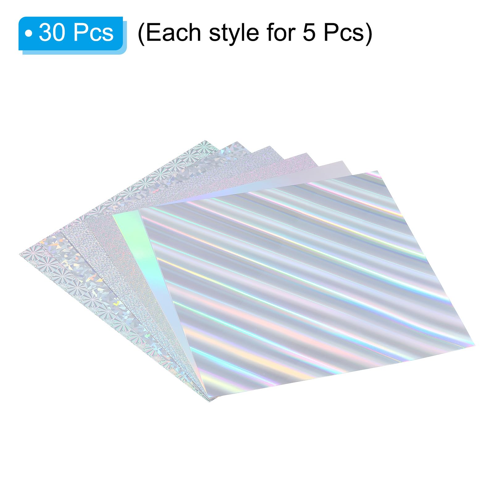 PATIKIL 12"x12" Holographic Cardstock - Image 3