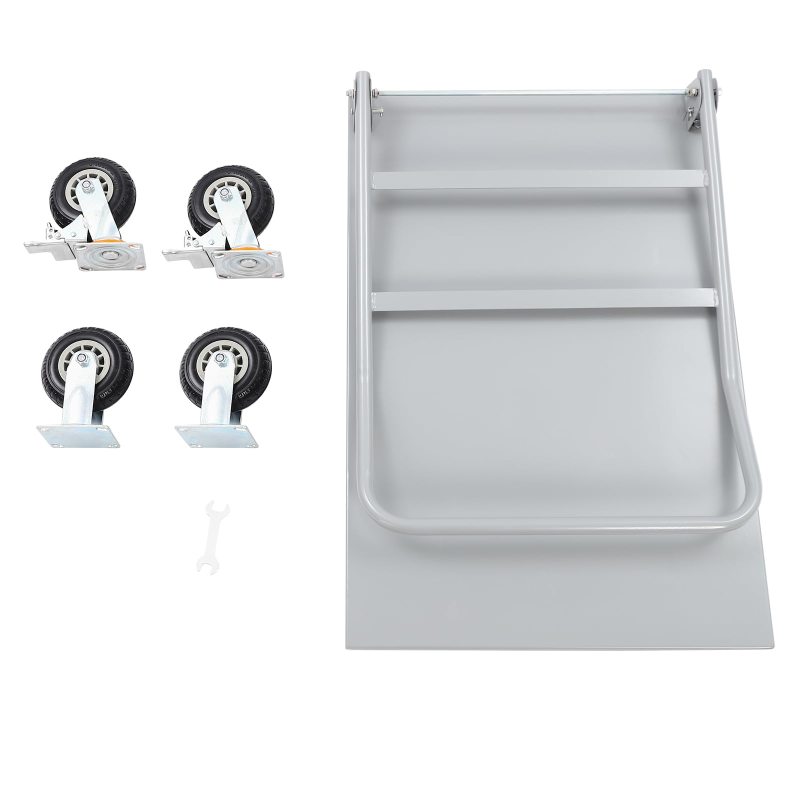 Platform Truck Industrial Flat Dolly Cart, 2000 lbs Capacity Heavy Duty Cart, 36