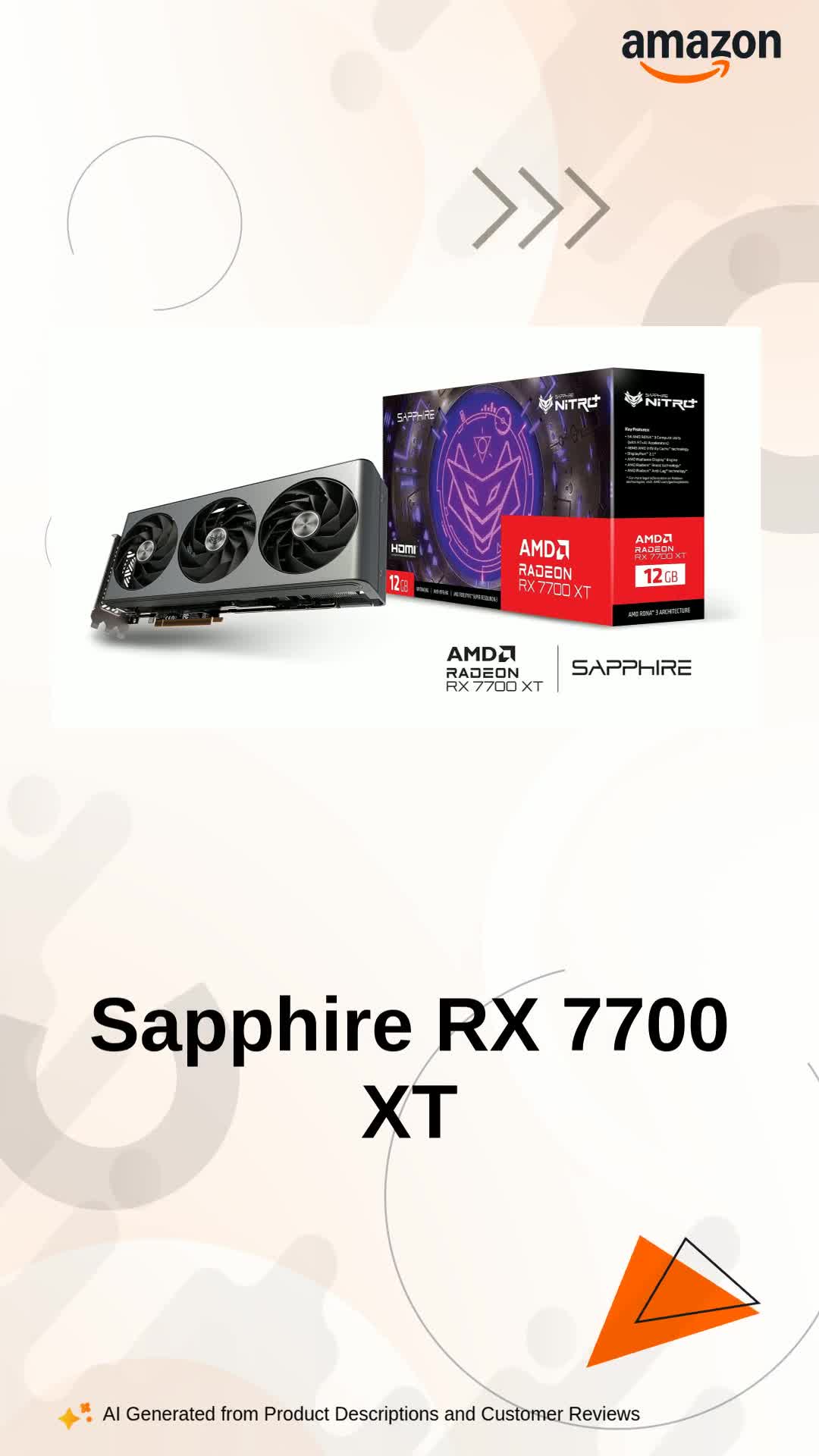 Amazon.in: Buy Sapphire Nitro+ AMD Radeon RX 7700 XT pci_e_x16
