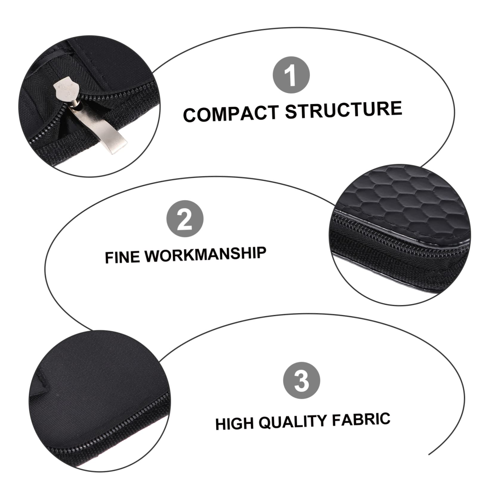 Didiseaon Leather Shear Pouch for Hair Cutting Professional Scissor Holder Bag Barber Scissors Case