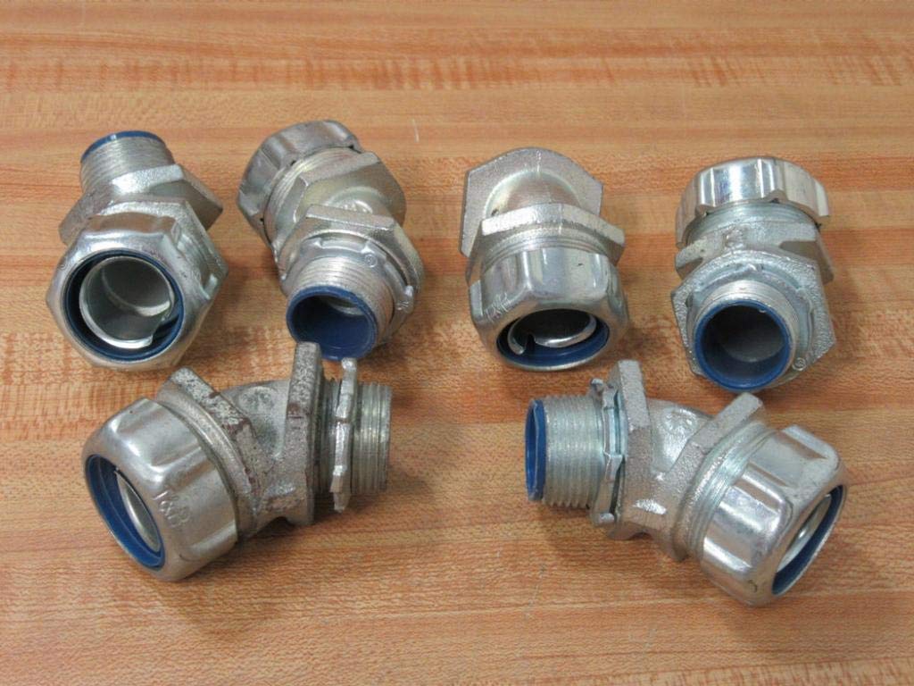 Thomas & Betts 5343 3/4" 45° Insulated Liquidtight Connector (Pack of 6)