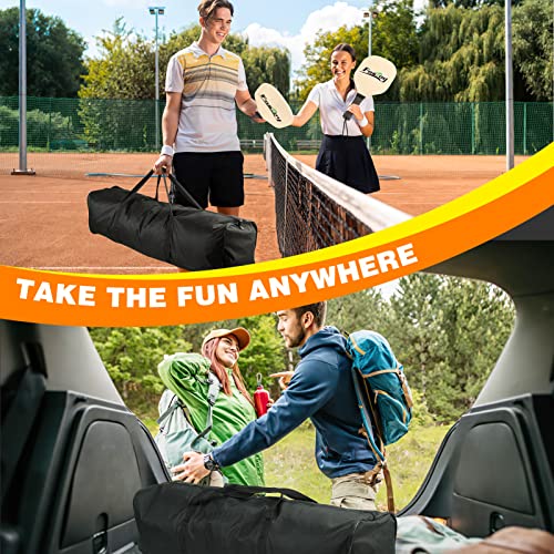 Filet De Pickleball Portable VEVOR 6,7m - Taille Réglementaire, Système Complet