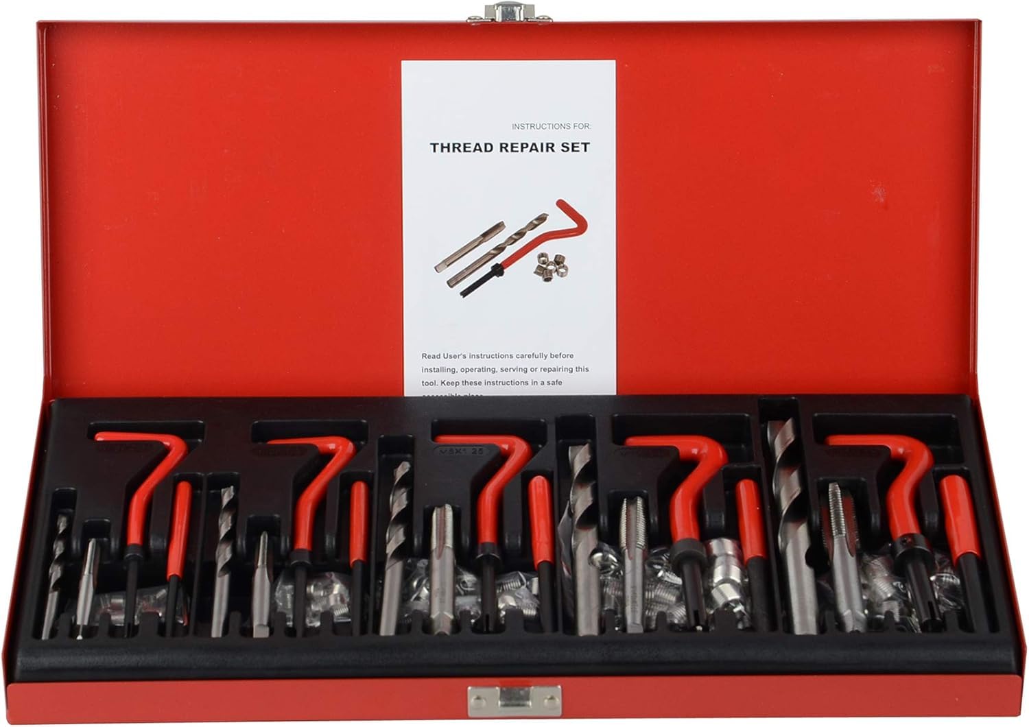 DAYUAN 131pc Helicoil Metric Thread Repair Kit