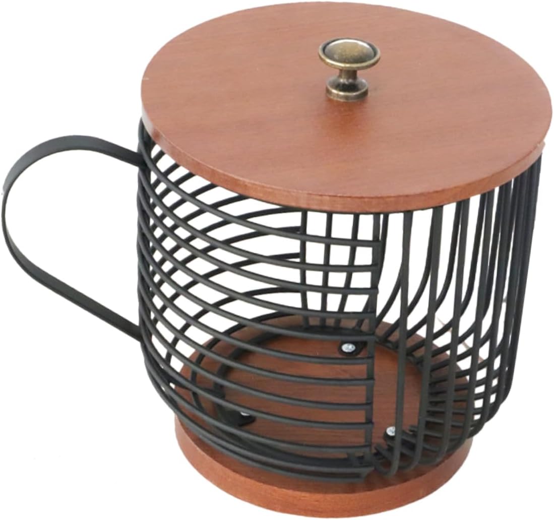 Coffee Capsules Storage Basket and Desktop Organizer for Kitchen Counter Capacity Coffee Holder for Home and Use Easy to Clean and Optimize Space