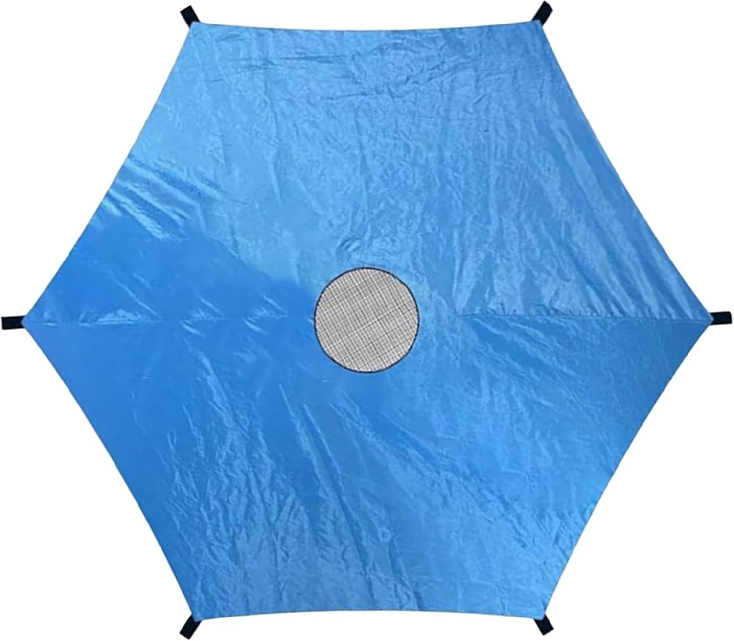 6フィート トランポリンシェードカバー 屋外用トランポリンカバー 防雨日よけトランポリンキャノピー 軽量オックスフォード生地トランポ