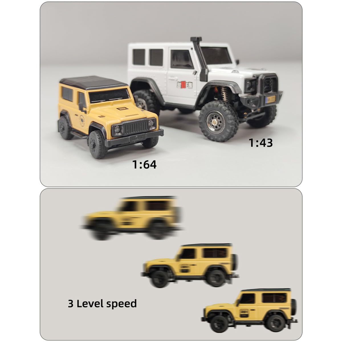 R01 1/64 samochód RC, mini pojazd wspinaczkowy 2,4 G, model RC samochód wspinaczkowy, RC Off-Road, RC Crawler Car RC Buggy, prezent urodzinowy dla dorosłych -RTR