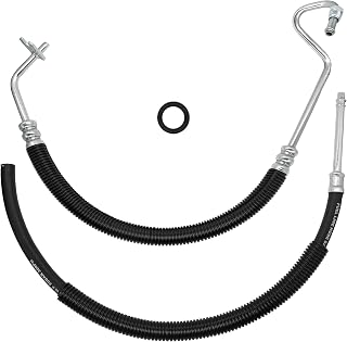2pcs Power Steering Pressure Line Hose Fit for Chevy Silverado 1500 Tahoe Avalanche Suburban for GMC Sierra Yukon for Cadillac Escalade 2007-2014 4.8 5.3 6.0 6.2L V8 Replace 15812564 3402221 3402322