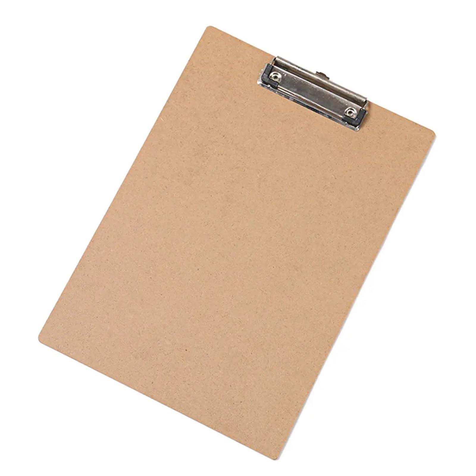 Porte-Blocs 5 pièces En Bois Tableau D'écriture Suspendu Papier Organisateur Presse-papiers Bureau Porte Document Outil Planchettes à Pince