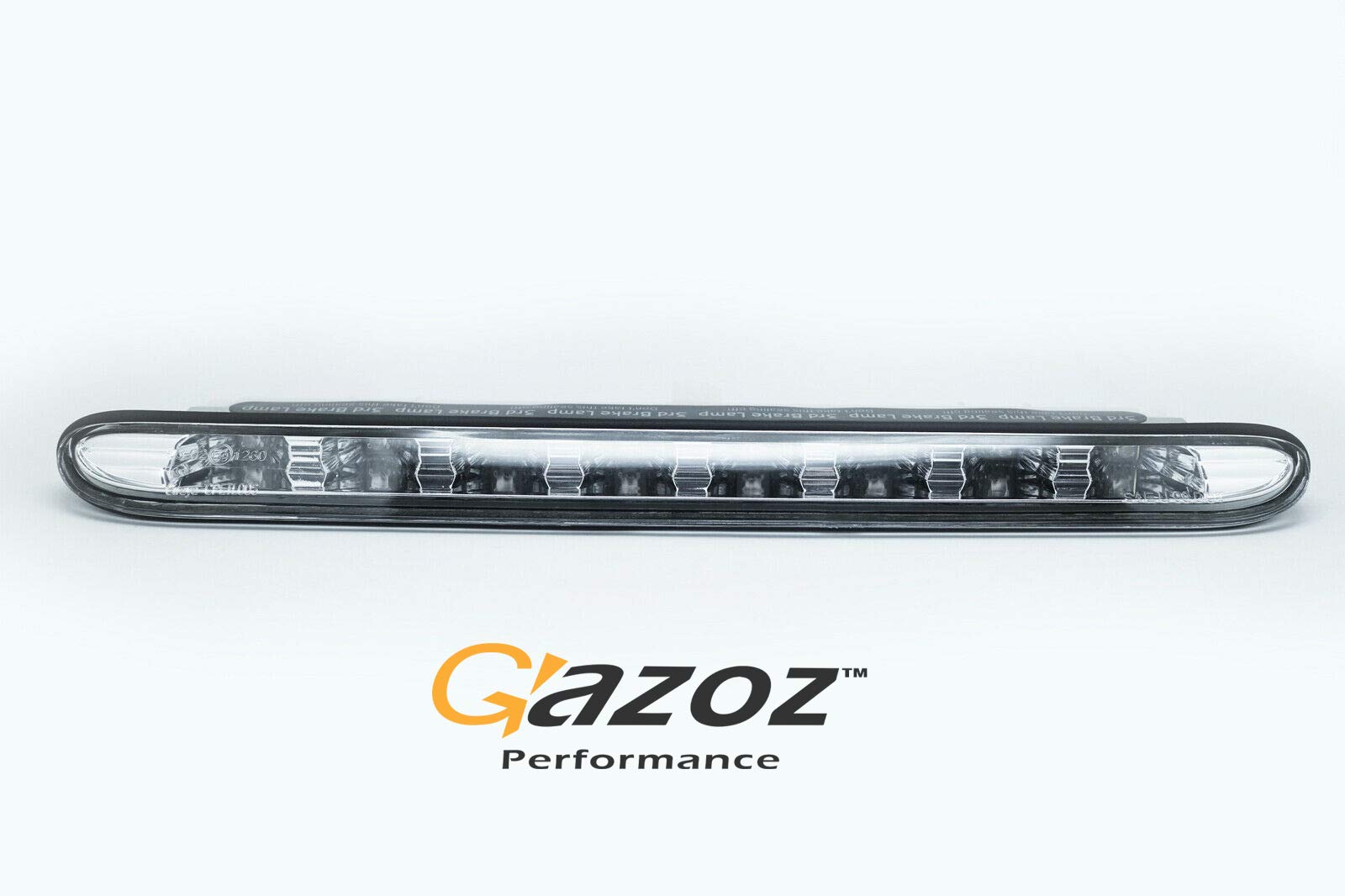 LED rosso/lente trasparente terza luce freno tronco per Peugeot 01-08 206 cc