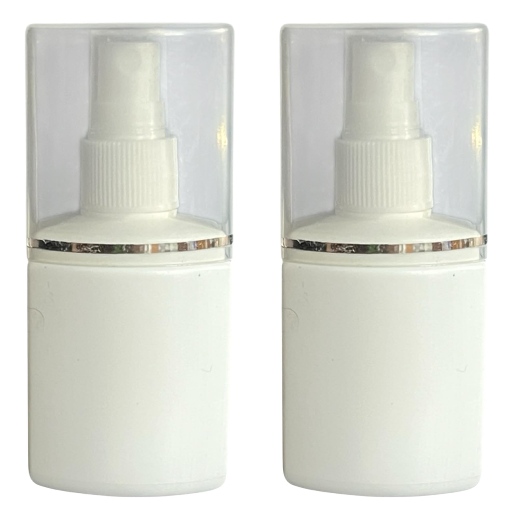PRISTINO - 75ML Empty Refillable Fine Mist Sprayer Bottle – Travel Size Atomizer Spray Bottle for Perfume, Toner, Sanitizer I Heavy duty Material I Ultra Fine Mist Spray (Pack of 2)-image-9
