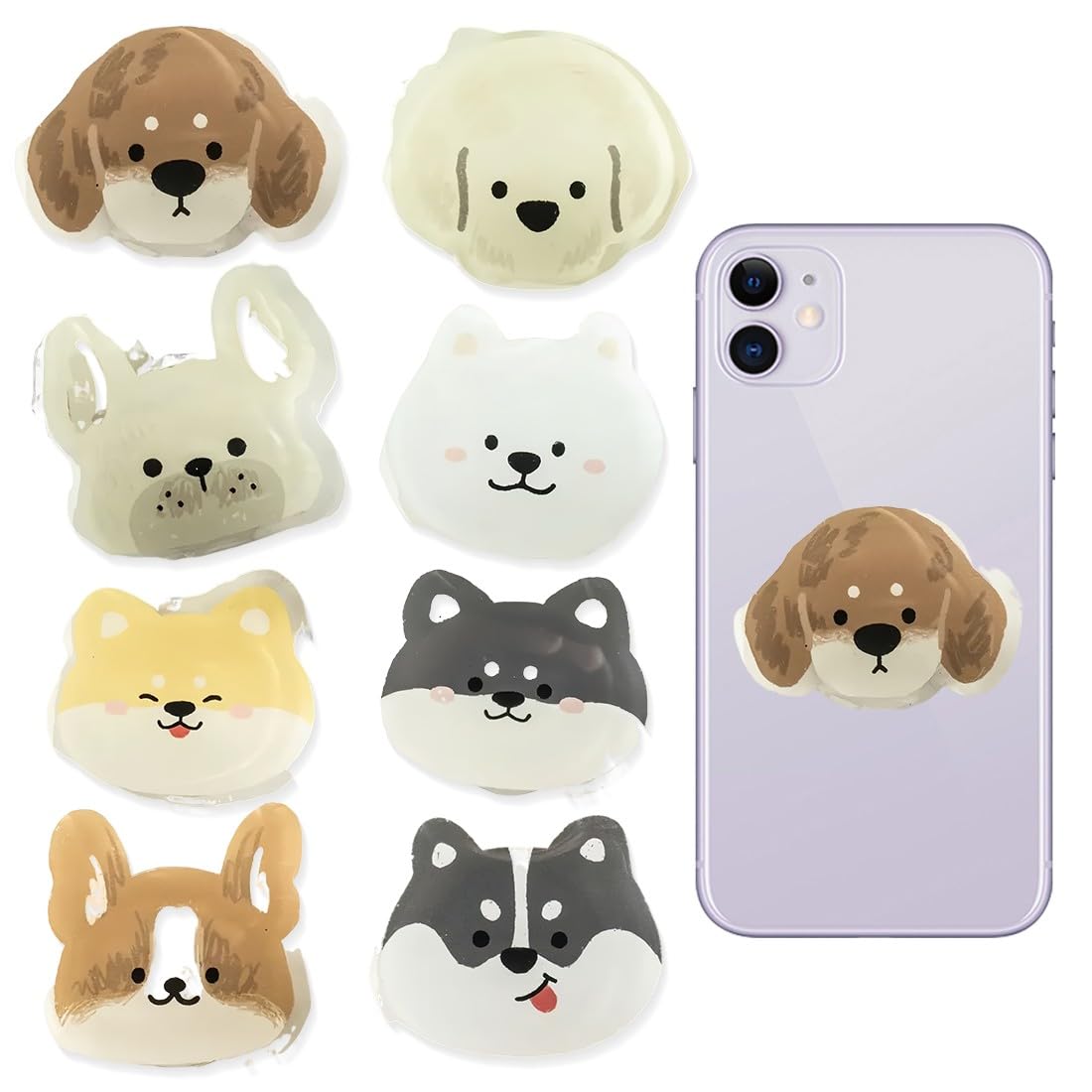 6 Supporti Da Dito Per Cellulare - Pieghevoli, Adesivi E Pratici Per Video E Chiamate - Foto 4