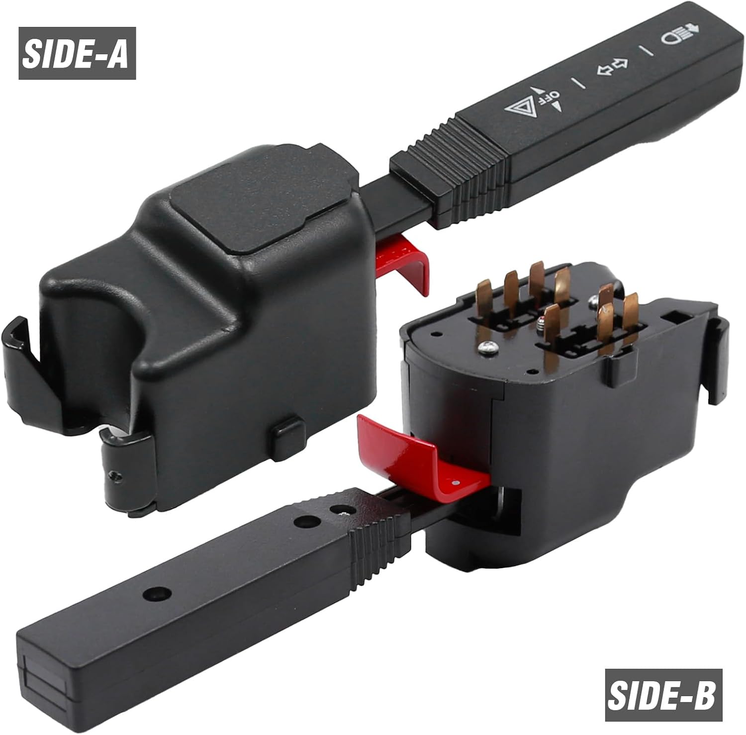 3544933C91 Turn Signal Multifunction Switch with Harness, Replacement for International 9100 9200 9400 9900 4700 5900 Trucks, Replaces 3544933C92 3544933C93