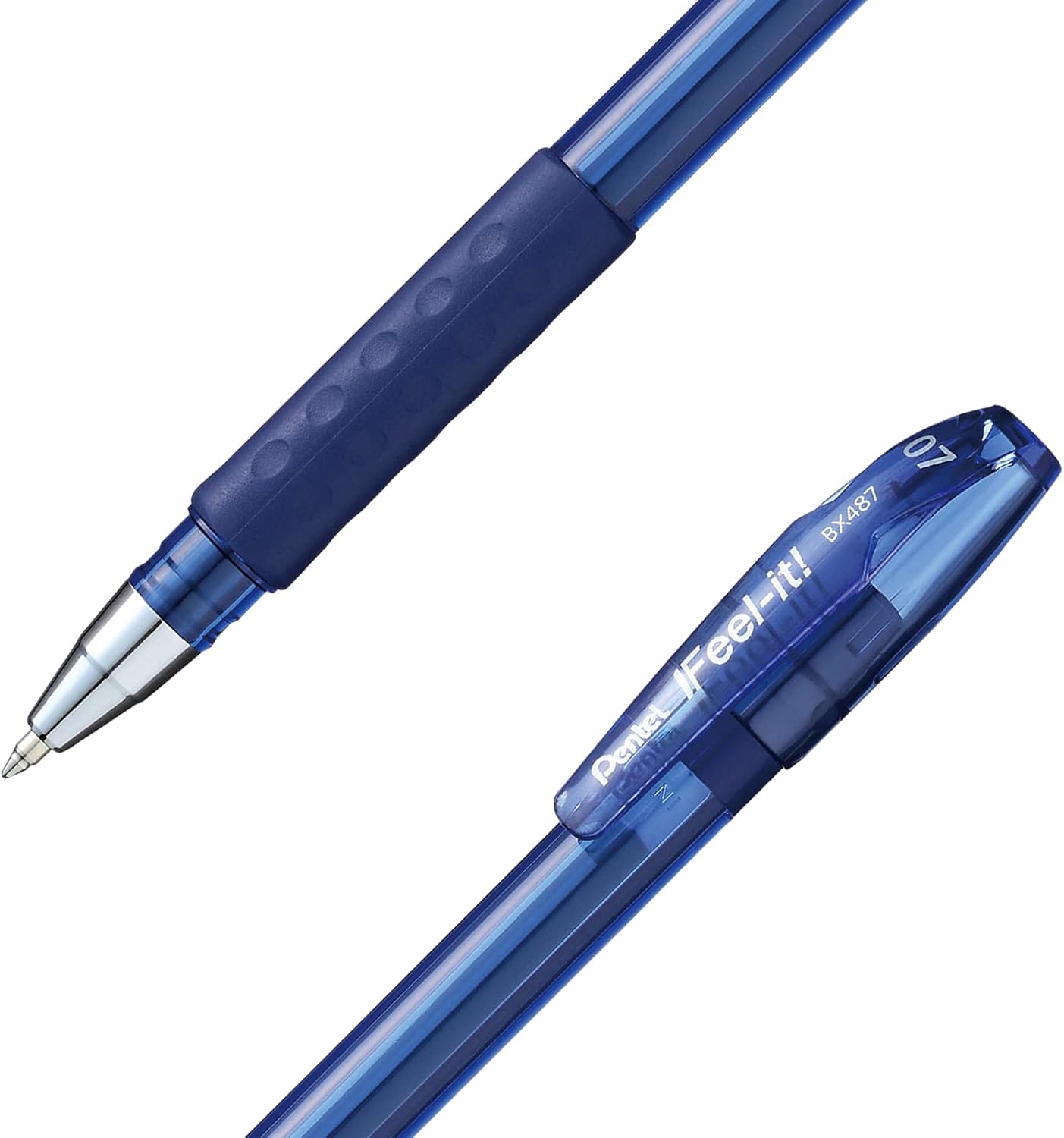 Pentel I Feel It. Ballpoint Pen 0.7 mm Blue Pack of 12