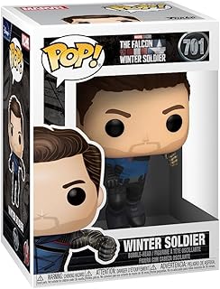 POP Funko Marvel: The Falcon and The Winter Soldier - Winter Soldier Multicolor, 3.75 inches, Standard