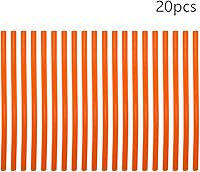 Vista 4 de Othmro 20 barras de pegamento caliente de 9.8 pulgadas de longitud y 0.43 pulgadas de diámetro, barras de repuesto para pistola de pegamento